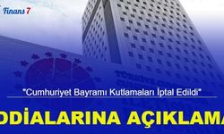 "Cumhuriyet Bayramı kutlamaları iptal edildi" iddialarına açıklama
