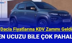 Dacia'ya KDV zammı geldi: Sandero Stepway, Duster, Spring ve Jogger fiyat listesi 2023 Temmuz