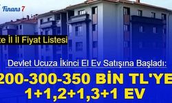 Devletten ucuza satılık 1+1, 2+1, 3+1 ve 4+1 konut: İşte evlerin bulunduğu iller ve fiyatları 2023