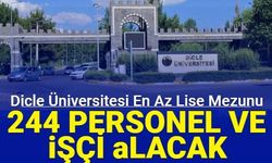 Dicle Üniversitesi mülakatsız 244 personel alımı yapacak: İşte başvuru 2023