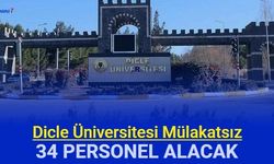 Dicle Üniversitesi sözleşmeli 34 personel alımı: Başvuru ekranı PBS açıldı