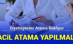 Diyetisyenler atama bekliyor: Acil atama yapılmalıdır