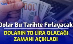 Dolar Bu Tarihte Fırlayacak! Doların 70 Lira Olacağı Zamanı Açıkladı!