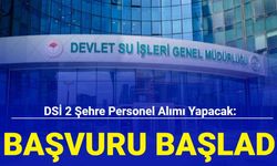 DSİ'den 2 şehre personel alımı: İşte iŞKUR başvuru 2023