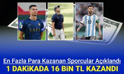 Dünyanın en çok kazanan sporcuları belli oldu: 1 dakikada 16 bin TL kazanıyor