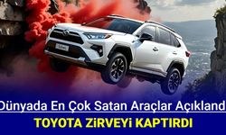 Dünyanın en çok satan araçları listesi açıklandı: Toyota artık 1. değil