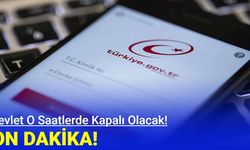 e-Devlet O Saatlerde Kapalı Olacak!