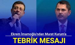 Ekrem İmamoğlu'ndan Murat Kurum'a tebrik mesajı