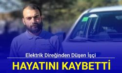 Elektrik direğinden düşen işçi hayatını kaybetti