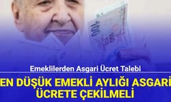 Emeklilerden asgari ücret talebi