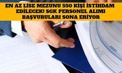 En Az Lise Mezunu 550 Kişi İstihdam Edilecek! SGK Personel Alımı Başvuruları Sona Eriyor