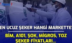 En Ucuz Şeker Hangi Markette? BİM, A101, ŞOK, Migros Toz Şeker Fiyatları...
