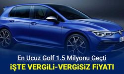 En ucuz Volkswagen Golf 1.5 milyonu geçti: İşte vergili vergisiz fiyat listesi