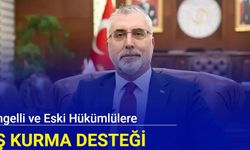 Engelli ve eski hükümlülere iş kurma desteği