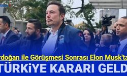 Erdoğan ile görüşmesi sonrası Elon Musk'tan Türkiye kararı: Resmi başvuru yapıltı