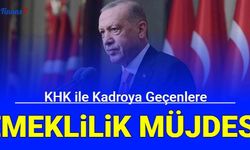 Erdoğan, taşerondan KHK ile kadroya geçen işçilerin zorunlu emekliliğinde müjde verdi