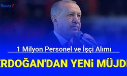 Erdoğan'dan müjde: 1 milyon personel ve işçi alımı yapılacak