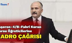 Erhan Usta: Taşeron, 4/B, Fahri Kuran Kursu Öğreticilerine Kadro Verilmeli