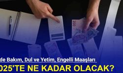 Evde bakım, dul ve yetim, engelli maaşları 2025'te ne kadar olacak? Zam oranları netleşiyor