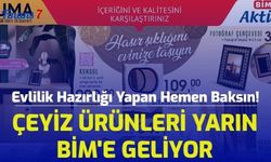 Evlilik Hazırlığı Yapan Hemen Baksın! Çeyiz Ürünleri Yarın BİM'e Geliyor