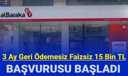 Faizsiz 3 ay ertelemeli kredi veren bankalar: Albaraka Sıfır faizli 15 bin TL başvurusu başladı 2023