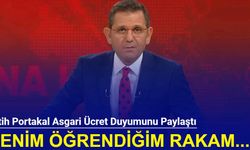 Fatih Portakal asgari ücret duyumunu paylaştı: Benim öğrendiğim rakam...