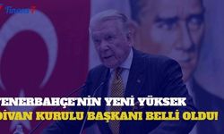 Fenerbahçe'nin Yeni Yüksek Divan Kurulu Başkanı Belli Oldu