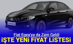 Fiat Egea Aralık fiyat listesi 2023:Egea, Egea Cross, Panda, 500, 500e, 500x fiyatları ne kadar?