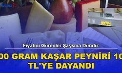 Fiyatını Görenler Şaşkına Döndü: 500 Gram Kaşar Peyniri 100 TL'ye Dayandı
