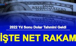 Flaş: ABD'li Bankadan Dolar TL Tahmini Geldi İşte 2022 Yıl Sonu Beklentisi