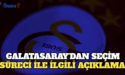 Galatasaray'dan Seçim Süreci İle İlgili Açıklama