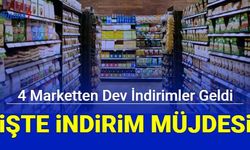 Gıda, temizlik, meyve sebze: Dev marketler büyük indirimlere başladı