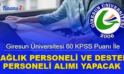 Giresun Üniversitesi 60 KPSS puanı ile sözleşmeli personel alımı yapacak