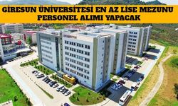 Giresun Üniversitesi En Az Lise Mezunu Personel Alımı Yapacak