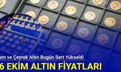 Gram ve çeyrek altın bugün sert yükseldi (16 Ekim 2024)