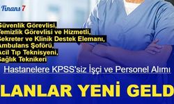 Güvenlik, sekreter, temizlik, ambulans şoförü, sağlıkçı... Hastanelere çok sayıda işçi ve personel alımı başladı 2023