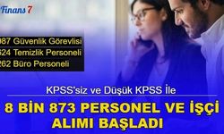 Güvenlik, temizlik, büro personeli alımı... KPSS'siz ve düşük KPSS ile 8873 personel ve işçi alımı başladı