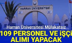 Harran Üniversitesi sözleşmeli 109 personel alımı yapacak: İşte başvuru 2023