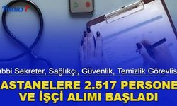 Hastanelere 2.517 personel ve işçi alımı başladı: İşte alım yapılacak kadrolar ve şartlar 2023