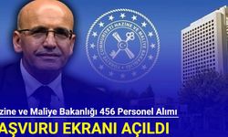 Hazine ve Maliye Bakanlığı 456 personel alımı başvuru ekranı açıldı