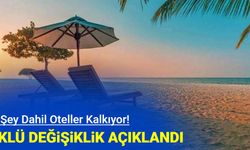 Her şey dahil tatil konsepti kalkıyor