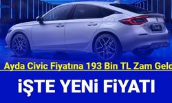 Honda Civic fiyatlarına 1 ayda büyük zam: İşte yeni fiyat listesi Haziran 2023