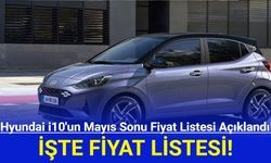 Hyundai i10 Modelinin Mayıs Sonu Fiyat Listesi Açıklandı!