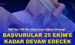 İBB'den 100 Bin Öğrenciye Eğitim Desteği: Başvurular 25 Ekim'e Kadar Devam Edecek!