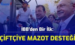 İBB'den Bir İlk: Çiftçiye Mazot Desteği...