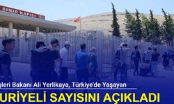 İçişleri Bakanı Ali Yerlikaya, Türkiye'de yaşayan Suriyeli sayısını açıkladı