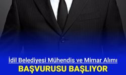 İdil Belediyesi mimar ve mühendis alımı başvurusu başlıyor