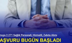 İlanlar bugün geldi: Kamuya 2.271 sağlık personeli, hizmetli, zabıta, büro personeli alımı yapılacak 2024