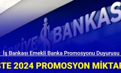 İş Bankası emekli banka promosyonu 2024 ne kadar?