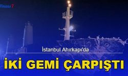 İstanbul Ahırkapı'da İki Gemi Çarpıştı!